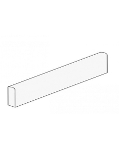 Dune Fancy Sockel white matt 7.5x120 cm