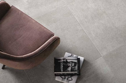 Bodenfliesen Villeroy & Boch Atlanta Betonoptik foggy grey matt 60x120 cm