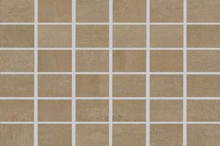 Agrob Buchtal Alcina 5x5 Mosaik lehmbraun eben 30x30 cm