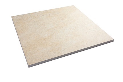 Arte Casa Sierra Outdoor Terrassenplatte Schieferoptik beige matt 60x60x2 cm