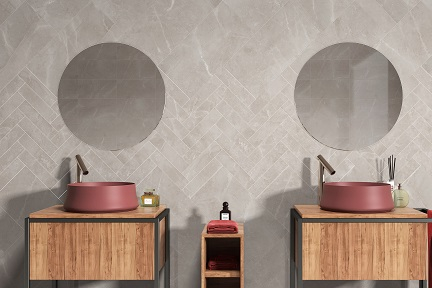 Arte Casa Slabs Bodenfliese Steinoptik perla matt 60x60 cm