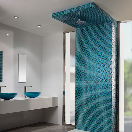 Dune Material-Mix Mosaik Nereida blau, 30x30 cm