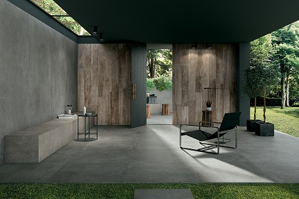 Mirage Glocal Outdoor Terrassenplatte Zementoptik classic matt 80x80x2 cm