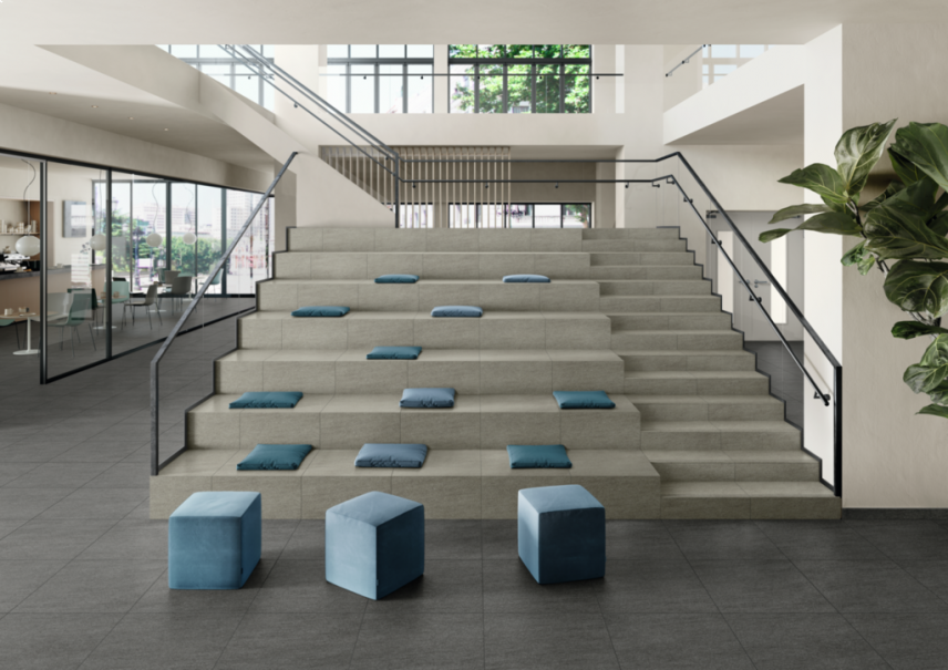 Bodenfliesen Villeroy & Boch Crossover 2630 OS9M anthrazit 30x60 cm Basaltoptik matt