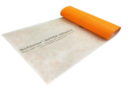 25 m² Schlüter Ditra - Drain 4 mm Drainagematte