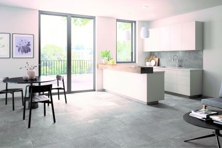 Bodenfliesen Villeroy & Boch Northfield 2337 RD60 grau 30x60 cm Steinoptik matt