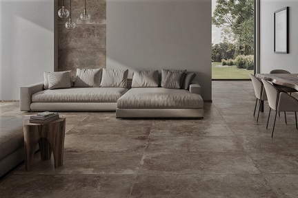 Villeroy & Boch PIER 45 Bodenfliese Betonoptik smokey black 2632 BR90 matt 60x60 cm