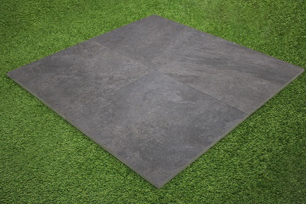 Villeroy & Boch Terrassenplatte Steinoptik anthrazit matt 60x60x2 cm