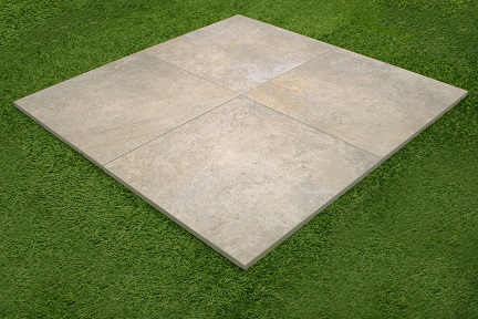 Villeroy & Boch Terrassenplatte Steinoptik beige matt 60x60x2 cm