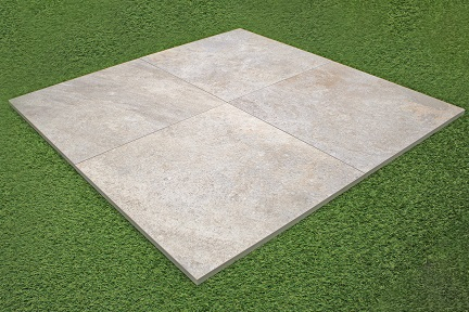 Villeroy & Boch Terrassenplatte Steinoptik grey matt 60x60x2 cm