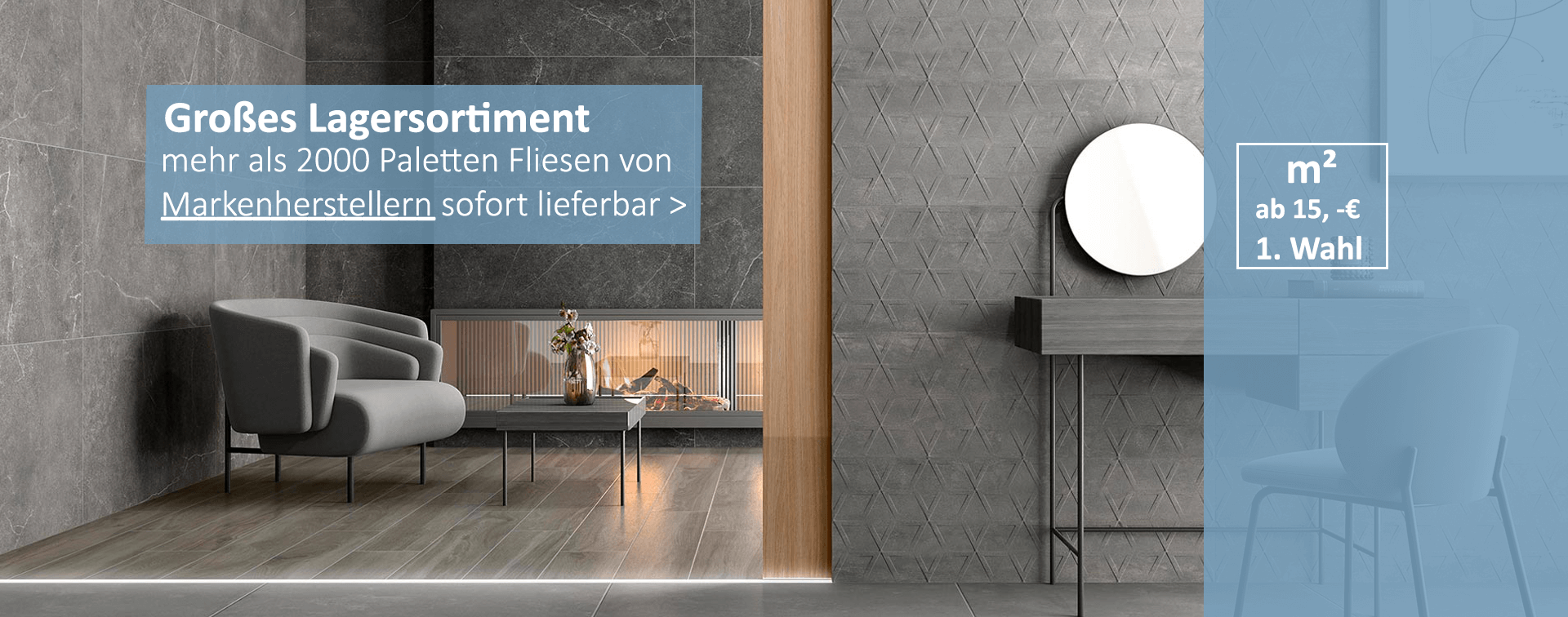 Fliesen und Terrassenplatten - Top Angebote Fliesenhandel Köln