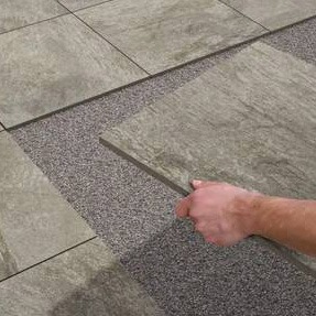 Terrassenplatten auf Kies- Splittbett verlegen