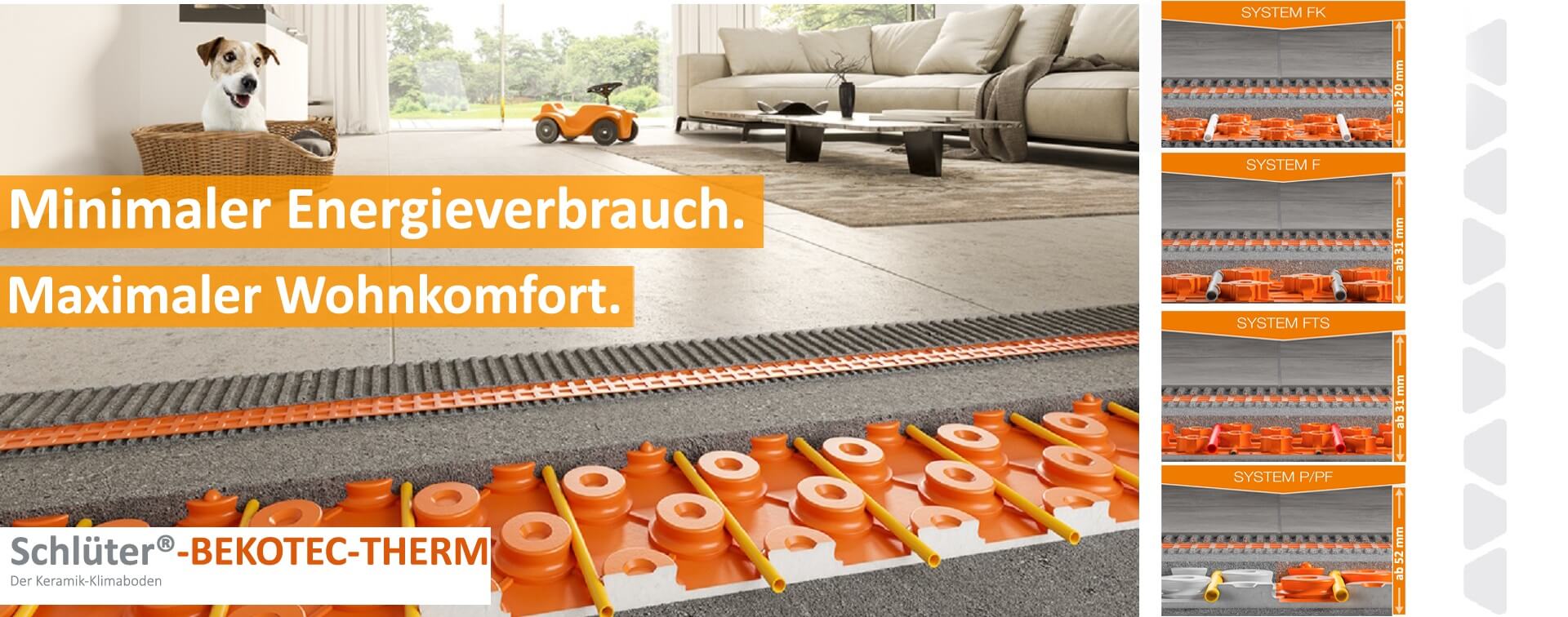 Entdeck jetzt das Fußbodenheizung Komplettset von Schlüter Bekotec Therm Schlüter Fußbodenheizung kaufen